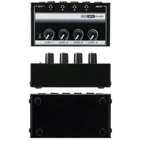 Mini amplificateur d'effet audio pour casque de moniteur à 4 voies Format MP3 pris en charge pour les studios d'enregistrement Mini studio d'enregistrement distribué