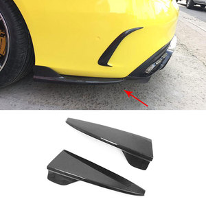 De fibra de carbono tope posterior labio difusor divisores para <span class=keywords><strong>Mercedes</strong></span>-<span class=keywords><strong>Benz</strong></span> Clase C W205 C205 C200 C250 <span class=keywords><strong>C300</strong></span> C63 AMG deporte 2015 - <span class=keywords><strong>2019</strong></span> - Product Image 6