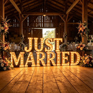 Lettere Giganti Luminose 4FT, Numeri LED Luminosi con Illuminazione Bianco Caldo per Decorazioni di Feste di Compleanno e Palcoscenici - Product Image 4