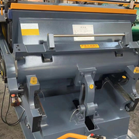 Machine de découpe à plat hydraulique automatique à clapet