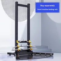 Entraîneur de fitness intelligent pour la maison, équipement sportif complet pour l'intérieur, banc de musculation en acier, rack à squats avec miroir pour l'entraînement de force
