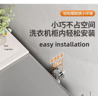 Robinet multifonctionnel en acier inoxydable à double tête de dragon Robinet de cuisine mural moderne à poignée unique