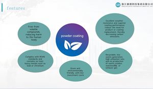 Revêtement en poudre écologique sans COV, auto-développé, à base de polymère thermodurcissable, dédié à la protection anti-corrosion et anti-rouille des métaux - Product Image 6