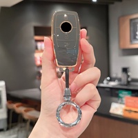 Housse de clé de voiture en TPU Offre Spéciale pour Mercedes Benz E43 E200L E260 E300L E320 E400 E étui à clé de voiture