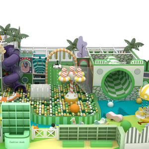 Large Indoor Playground Equipment with New Design Kids Indoor Soft Play Center Ball Pool Slide and Ocean Ball - Product Image 1