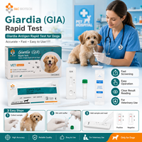 Kit de test antigénique S&C CHW pour la détection rapide de la maladie de la liasse cardiaque canine chez le chien, prêt à être expédié, sans quantité minimale de commande