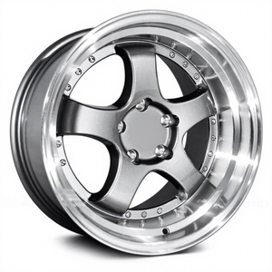 Nouvelles jantes en alliage après-vente JUWA <span class=keywords><strong>5x100</strong></span> 114.3 120 de 17, 18 et 19 pouces à lèvre profonde polie pour voitures particulières Infiniti Q50 Q60 GTR - Product Image 1