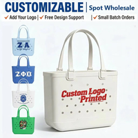 Sac fourre-tout épais en EVA, imperméable, robuste, en caoutchouc, grande capacité, durable, pour la plage et la piscine, impression personnalisée, vente en gros OEM