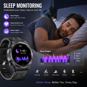Reloj Inteligente SENBONO Y10 de 1.46" con Bluetooth 5.2, Llamadas, Resistencia al Agua IP68, Monitor de Ritmo Cardíaco, Rastreador de Actividad Física, Reloj Inteligente Multideportivo para iOS y Android - Product Image 6