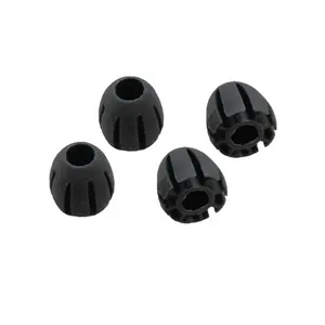 Factory customized high quality silicone rubber ear plug conductive ear tips Hearing aid earplugs