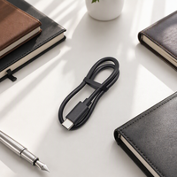 Câble de charge rapide USB Type-C 30 cm 2A avec conducteur en cuivre pur pour téléphone portable, batterie externe et voiture