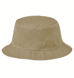 Tela impermeable estilo deporte al aire libre de encargo añadir bordado logotipo cubo sombrero con cuerda cubo sombrero - Product Image 2