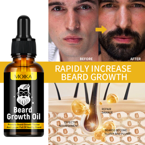 Sérum d'essence de croissance de <span class=keywords><strong>barbe</strong></span> à l'argan et au jojoba pour hommes, nourrissant, adoucissant, lissant, anti-casse, source usine - Product Image 5