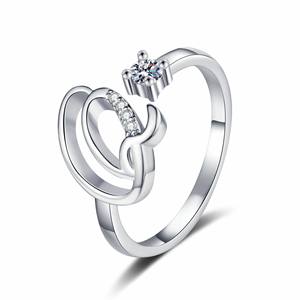 Anillo de Latón de Moda con Letras del Alfabeto, Ajustable, Unisex - Product Image 5