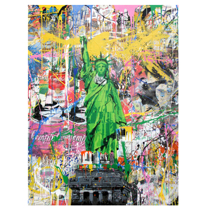Statue de La Liberté Rue Graffiti Art <span class=keywords><strong>Toile</strong></span> Peinture sur Le Mur Art Affiches et Gravures Abstraites Mur Photo pour La Décoration Intérieure - Product Image 6