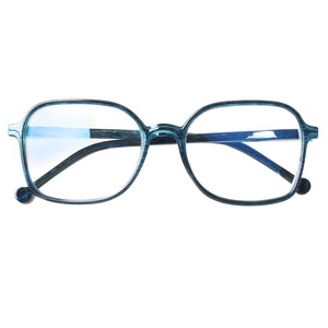 Lunettes de lecture carrées tendance en PC ultralégères anti-lumière bleue personnalisées en gros avec charnières à ressort unisexe de la meilleure qualité pour hommes et femmes - Product Image 5