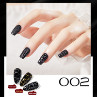 Vernis à ongles gel effet craquelé Kudan Design, marque privée disponible, laque à ongles effet écaille de tortue pour usage en salon
