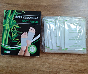 伝統的な中国の漢方竹酢フットパッチ、解毒、痛みの緩和、睡眠の改善に使用されるフットパッチ - Product Image 2