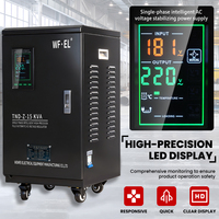 Stabilisateur/Régulateur de tension automatique monophasé AVR SVC WF.EL15KVA 20KVA 30KVA 220V Servo Cuivre LED AC 50/60Hz Personnalisable