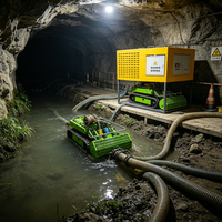 Robot de désentassage subaquatique durable avec une profondeur de 1500 mm pour l'extraction des sédiments des boues de cendres des centrales électriques