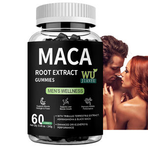 60 구미 남성 강화 메이스와 Ashwagandha 뿌리 구미 사탕 복용량 남성용 두꺼운 더 큰 성장 - Product Image 4