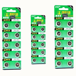 แบตเตอรี่กระดุมอัลคาไลน์ AG10 389A สำหรับนาฬิกา - Product Image 2