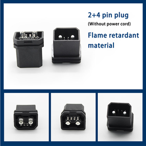 Nhà Máy Bán Buôn Xe Đạp Điện RC Pin Kết Nối 5G Fb3003 2 + 4 Với Bụi Bìa Sạc Cắm Điện Màu Đen Pin Xlr Nữ - Product Image 4