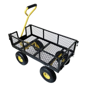 รถเข็นสวนเหล็ก Cj Garden แบบ 4 ล้อ สำหรับงานหนัก ใช้งานกลางแจ้ง สำหรับงานในสวน - Product Image 5