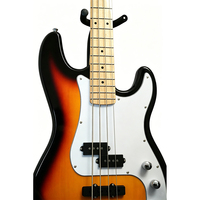 Gitar Bass Elektrik 4 Senar PB Gloss Solid Poplar Wood Active EQ untuk Pertunjukan Grosir OEM
