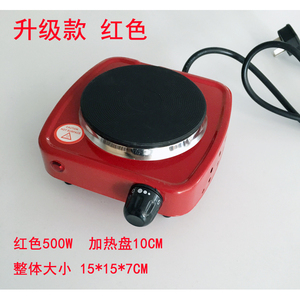 Mini réchaud électrique 500W, plaque chauffante 10cm, noir, pour thé, café, rouge à lèvres, bricolage, béchers, lait chaud - Product Image 4