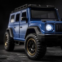 Voiture RC Hobbi Grade 4x4 Tout-Terrain SUV Drift 2.4GHz Télécommandée Bleu Noir ABS Métal Direction Proportionnelle 1:16 Jouet