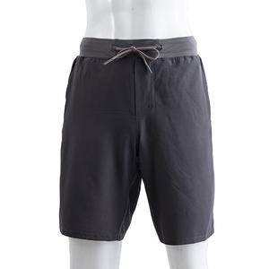 Unisex Schnelltrocknende Fünf-Punkt-Sportshorts 2-in-1 Design Mittlere Taille Elastisch Einfarbiges Muster Handyhalter Locker Sitzend Sommer-Laufshorts - Product Image 5