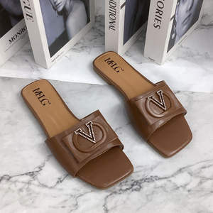 Zapatillas Planas Sencillas de Moda Europea de Nuevo Estilo de Verano para Dama - Product Image 4