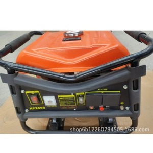 เครื่องกำเนิดไฟฟ้าเบนซิน Kp2600 6.5 แรงม้า 230 โวลต์ เฟสเดียว ระบายความร้อนด้วยอากาศ แบบพกพา สำหรับใช้สำรองไฟบ้านและงานก่อสร้าง - Product Image 3
