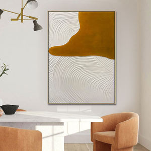 Decoración del Hogar, Obra de Arte Verde Minimalista Pintada a Mano, Relieve 3D, Cuadros Modernos Grandes, Diseño de Interiores, Arte de Pared - Product Image 6