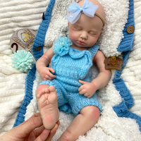 Poupées Reborn en Silicone Souple, Réalistes, à Bouche Ouverte, Bébés Nouveaux-nés, 20 pouces, LouLou Pascale avec Sucette, Articles de Collection – Approvisionnement Direct Usine