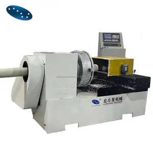 PVC PE ppr ABS plastic pipe making extrusion threading slotting machine for bore well pipe