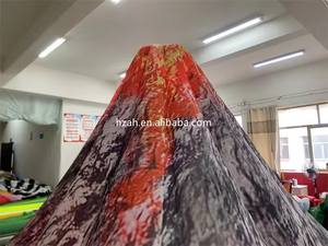 Balon besar gunung berapi tiup membakar gunung untuk promosi iklan - Product Image 3