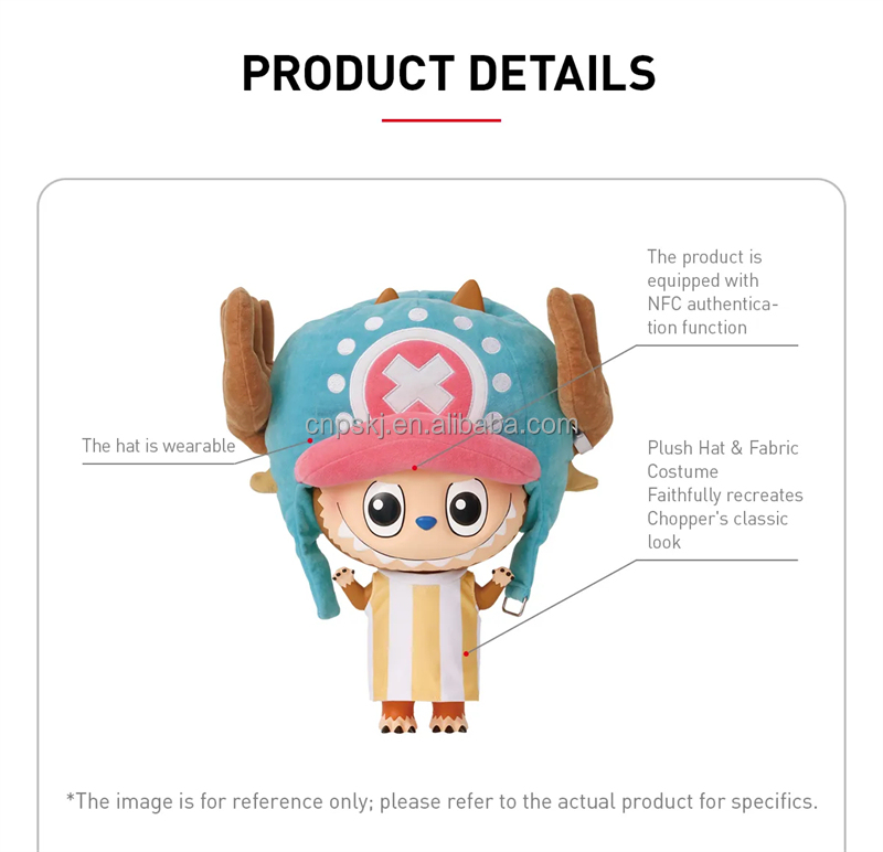 POP MART Blind Box - MEGA LABUBU 1000% TONY TONY CHOPPER