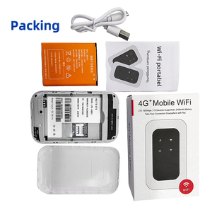 Xách Tay 4G LTE Wifi Router Với Khe Cắm Thẻ Sim 150Mbps Di Động Hotspot Cho Xe Du Lịch Cắm Trại Túi Mini Wifi 2100MAh Pin - Product Image 4