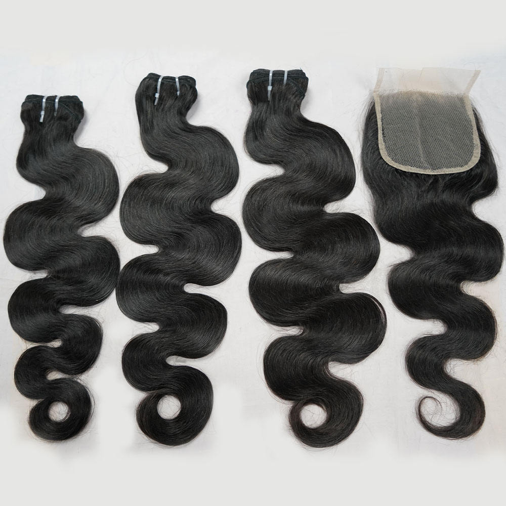 Paquet de cheveux de vague de corps