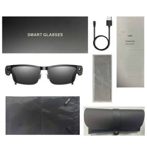 Gafas inteligentes L802 con reproducción de música BT y llamadas de voz, traducción en tiempo real con IA, fotografía de 8MP, grabación de video 1080P, unisex. - Product Image 4