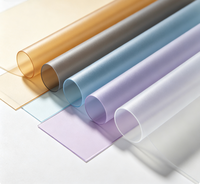 Film TPU personnalisé teinté, couleur translucide de toute teinte, pour diffuseur d'éclairage d'ambiance et panneau décoratif architectural