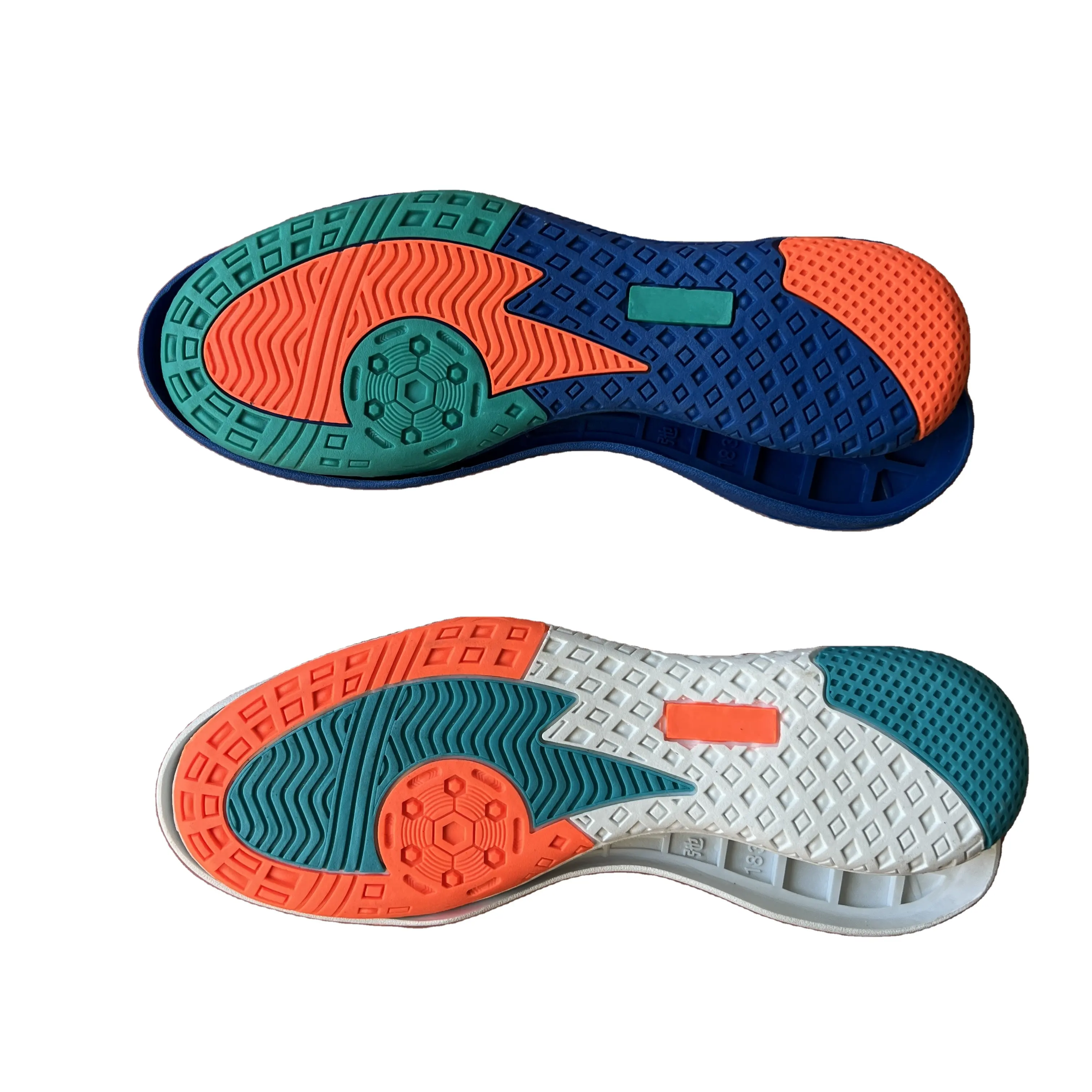 Kick Ground Suela De Zapato TPr Football Shoe Outsole recycled rubber soccer shoe sole for men