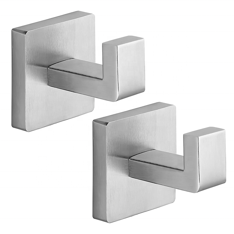 Brushed Nickel Bathroom Towel Hook Stainless