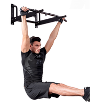 Barre horizontale multifonctionnelle pour l'intérieur, barre parallèle simple, équipement de fitness avec trous dans le mur fixe du mur de la maison