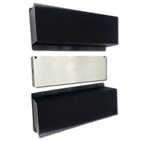 Refroidisseur de radiateur en aluminium de radiateur d'aileron de Pin pour le refroidissement d'inverseur d'amplificateur de puissance d'éclairage de LED
