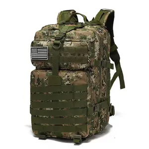 Wholesale Large Capacity Outdoor Sports Bag Travel Hiking Waterproof 45l Tactical Backpack