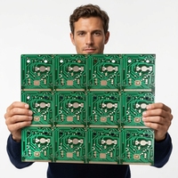 Feinuo – Carte de circuit imprimé (PCB) en cuivre simple face personnalisée 94HB 1,0 mm 25 µm avec finition de surface OSP pour alarmes, jouets électroniques et télécommandes