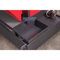 Machine à scier à ruban verticale LF-33-25-50S la plus vendue |   Moteur à commande manuelle 3,0 kW, haute productivité, certifié CE pour le métal
